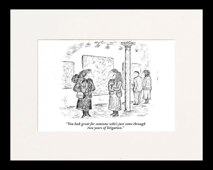 You Look Great Cartoon Print