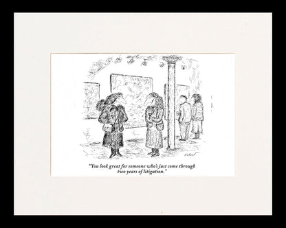 You Look Great Cartoon Print