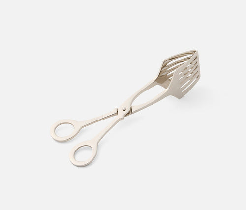 ZENA TONGS IN NICKEL